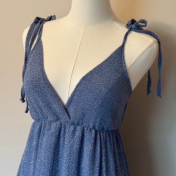 Oak + Fort blue maxi dress - Picture 2 of 2